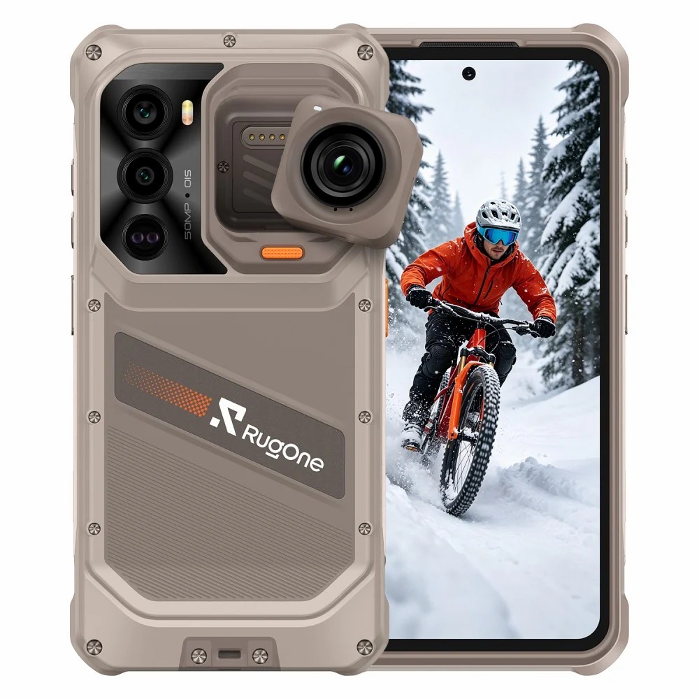 RugOne Xsnap 7 Pro 5G | 6.67吋 AMOLED 120Hz 9300mAh 可拆卸運動相機 夜視 無線充電 WiFi6E eSIM 三防手機