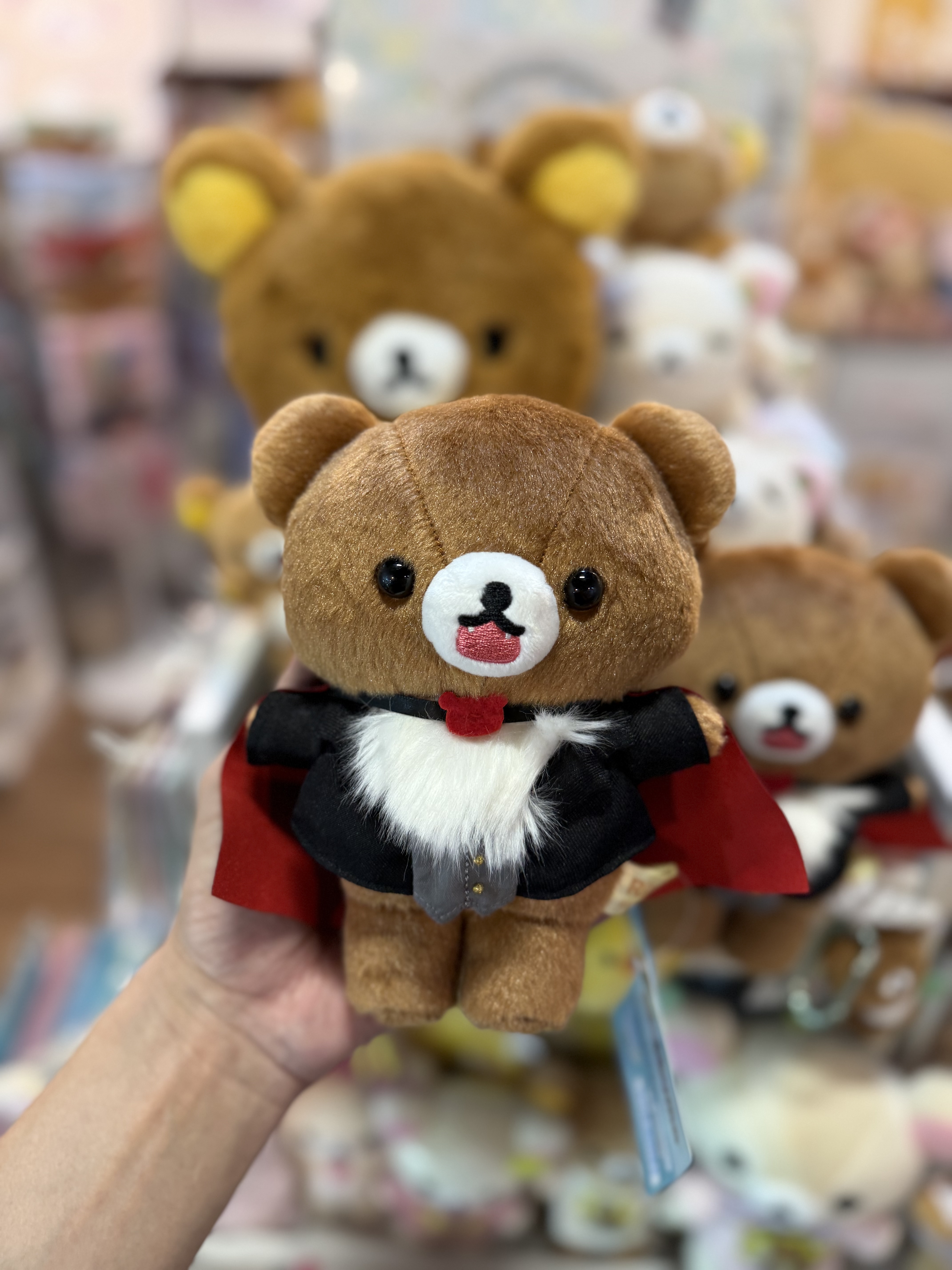 《現貨》全新日本Rilakkuma 動畫化紀念限定吸血疆屍造型小熊公仔