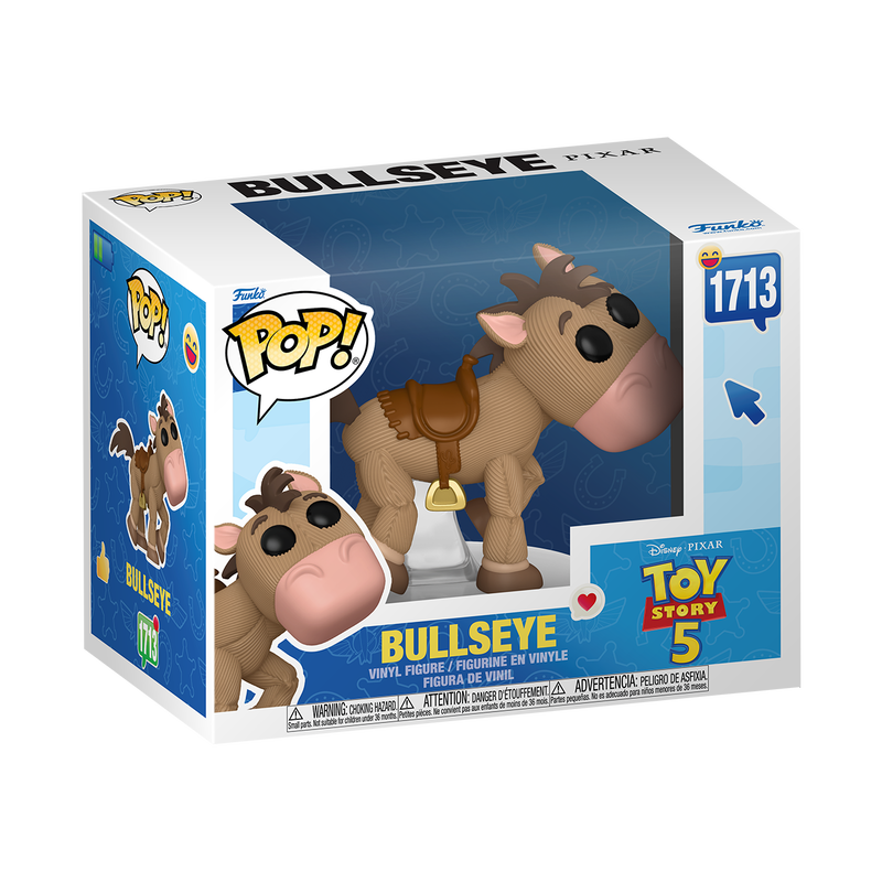 📦訂購 美國代購 Funko POP! Disney Premium Bullseye (Toy Story 5) Figure 反斗奇兵 小馬紅心 模型
