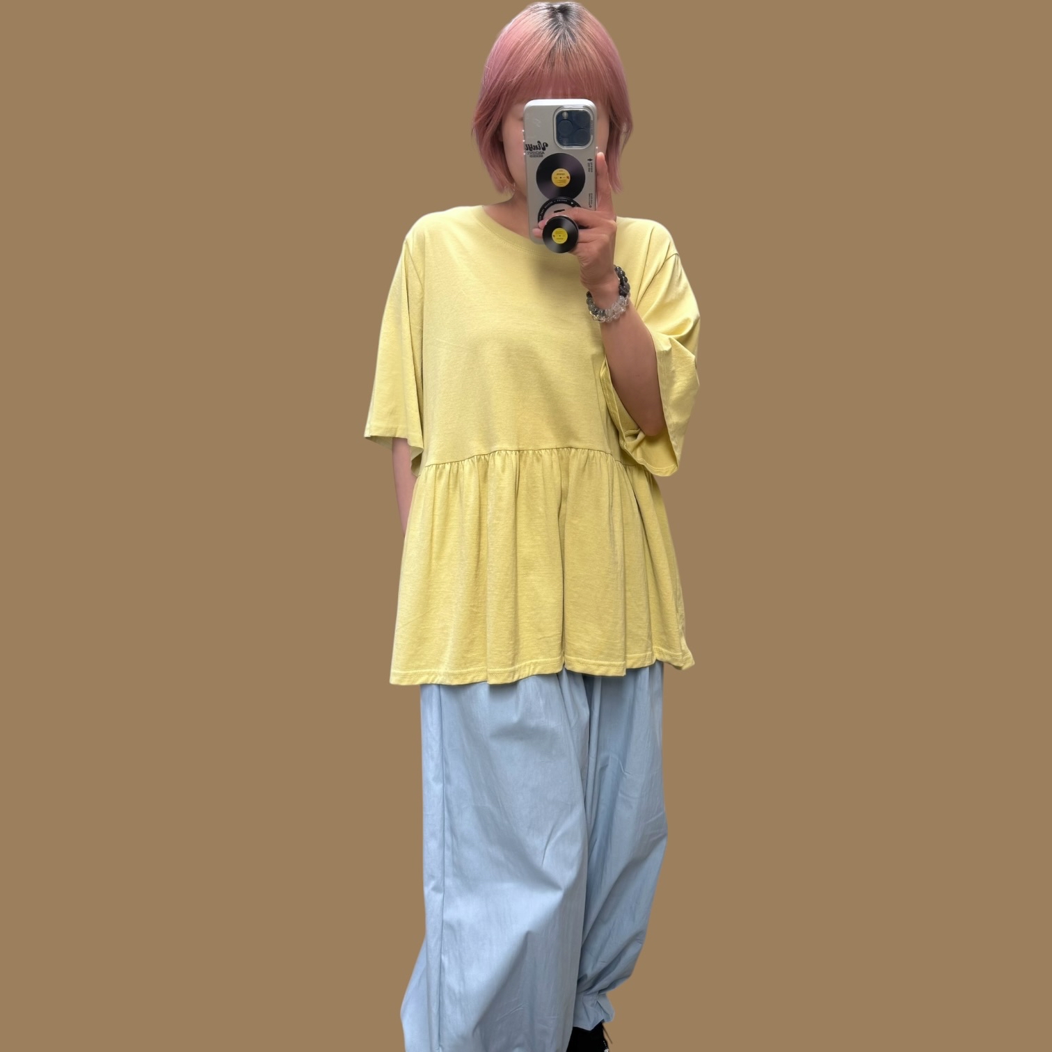221443 淨色娃娃Tee
