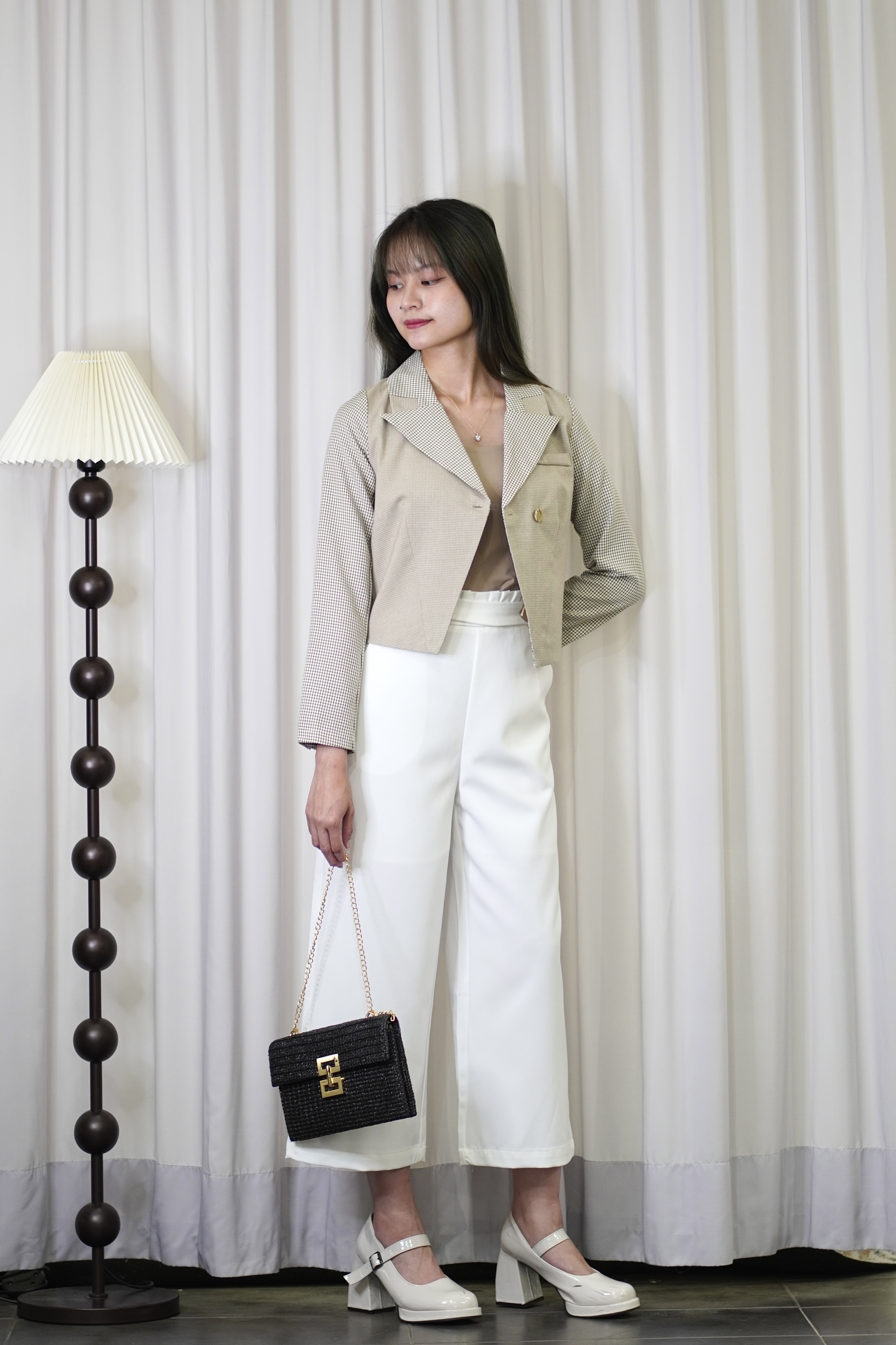 210506 High Waist Wide-Leg Pants