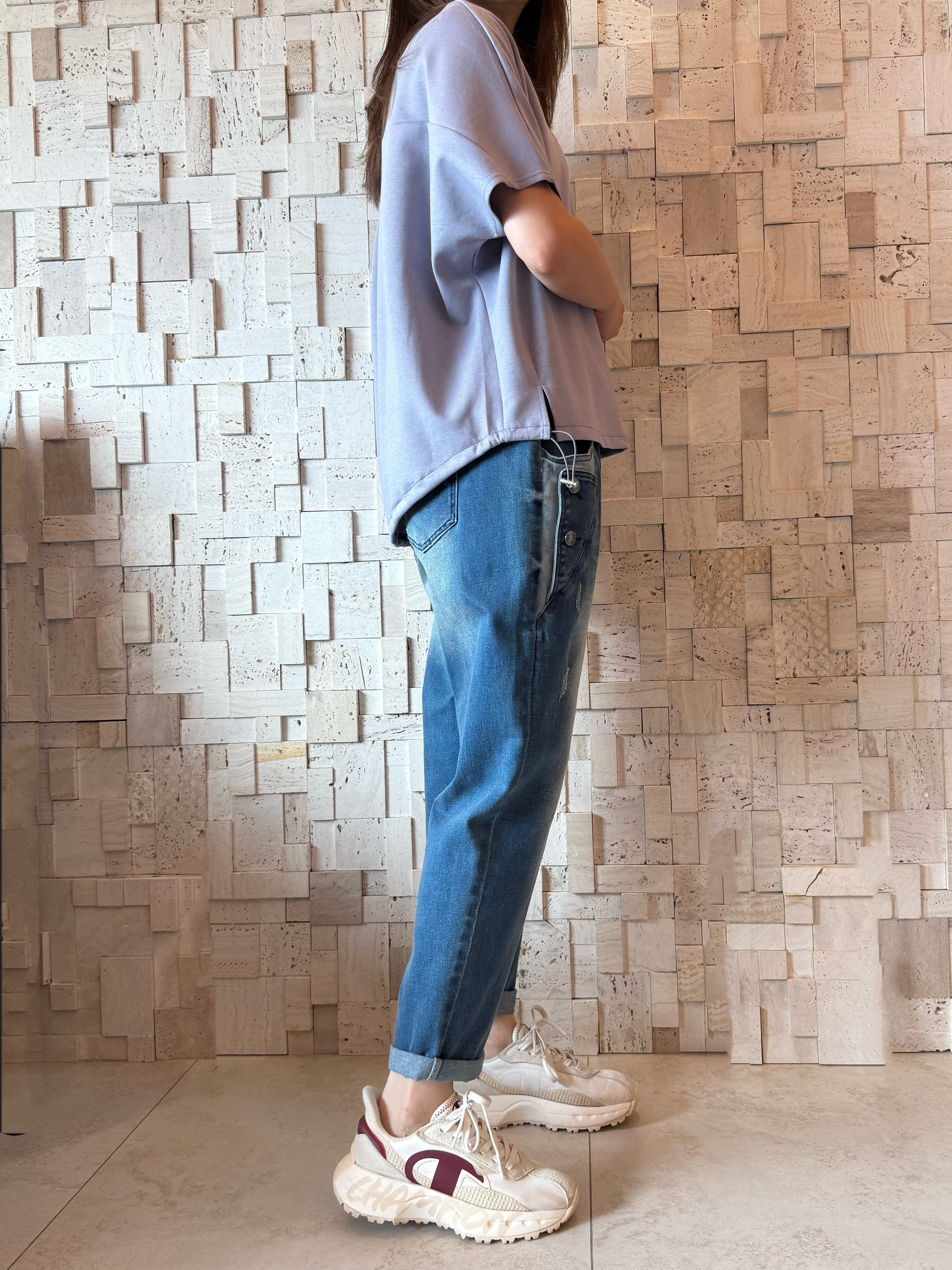 #2109 鬆身百搭淨色Top☀️ 