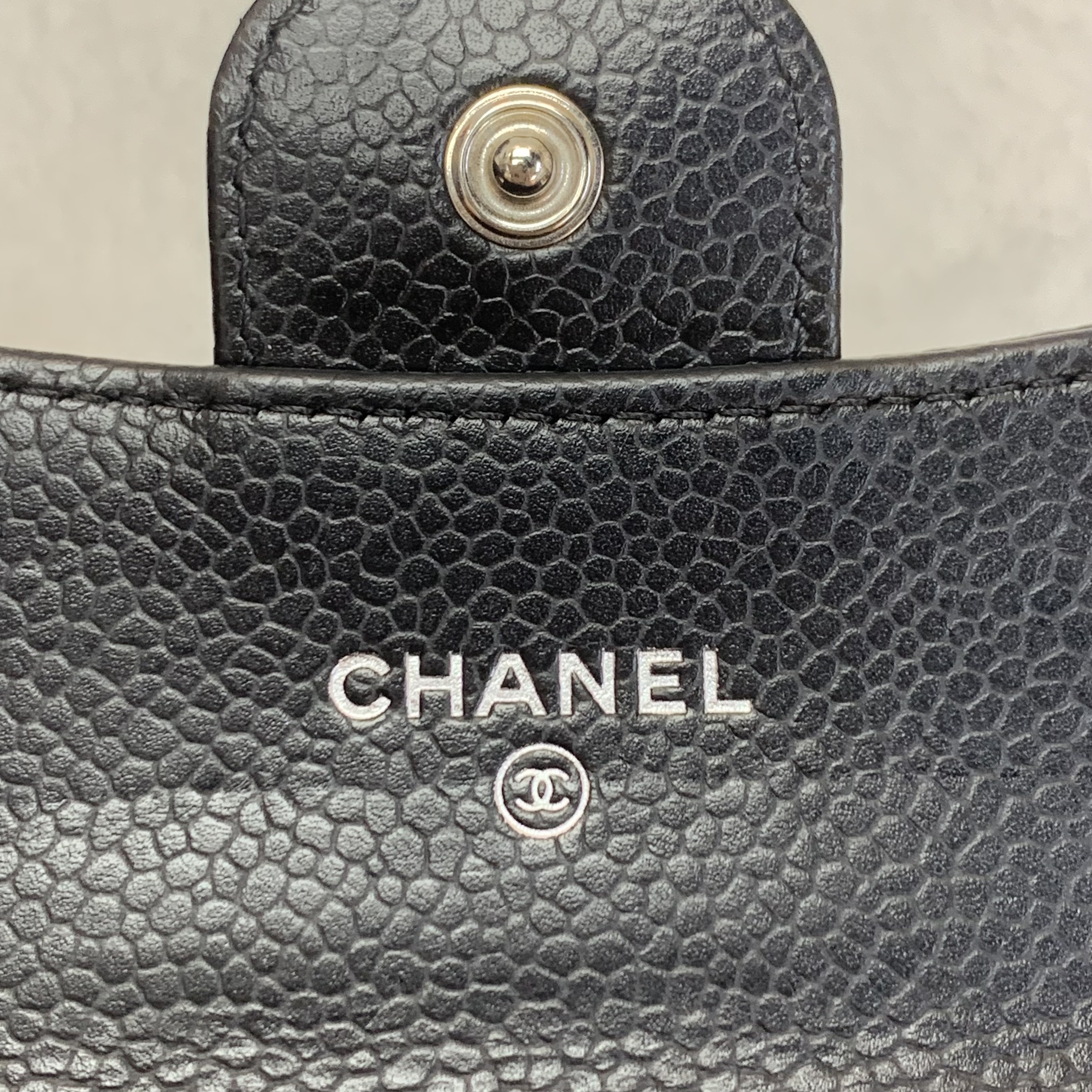 Full set Chanel 荔枝紋牛皮經典款卡套