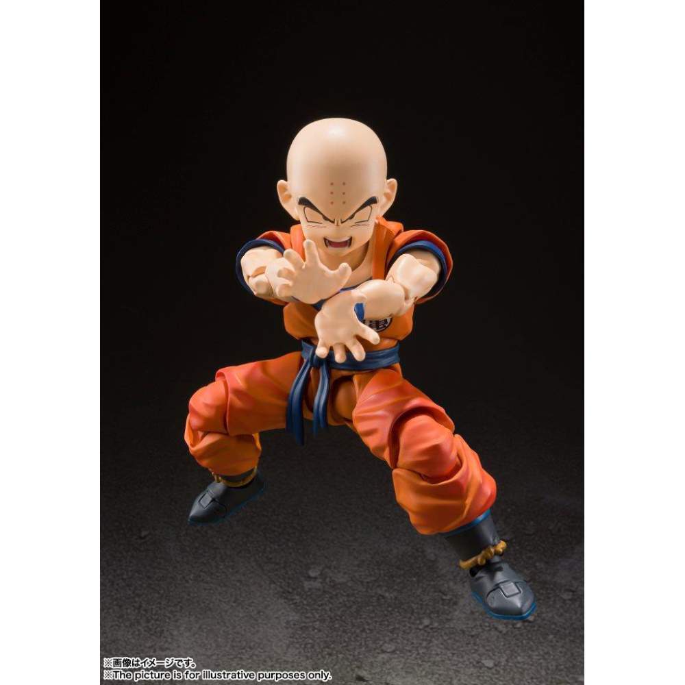 INCOMING SHF Dragon Ball Z Krillin Earth's Strongest Man Reissue