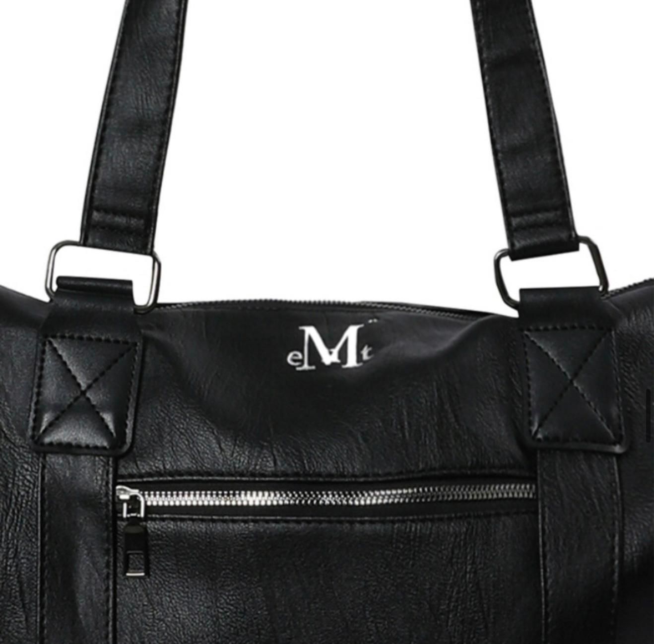 MUCENT Prime Wrinkle Leather Tote Bag