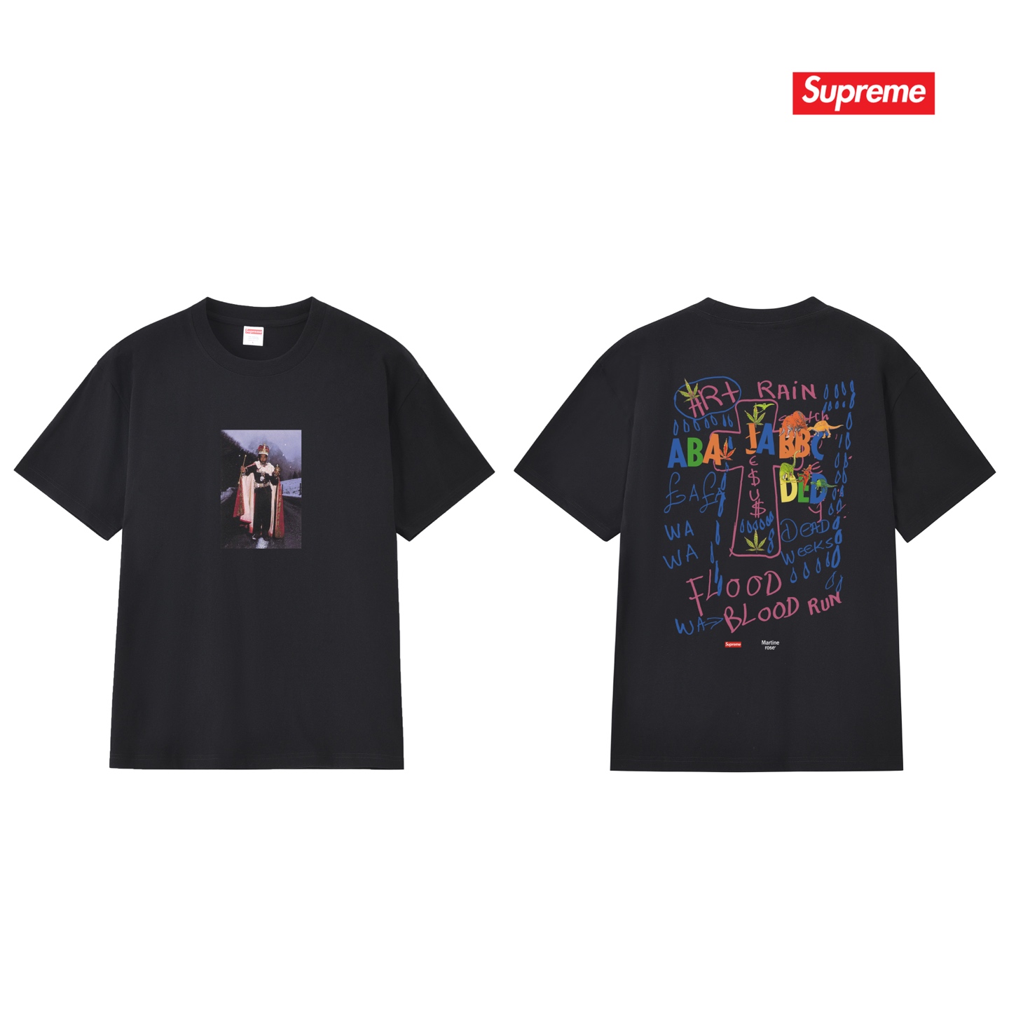 Supreme x Martine Rose Lee Scratch Perry Tee
