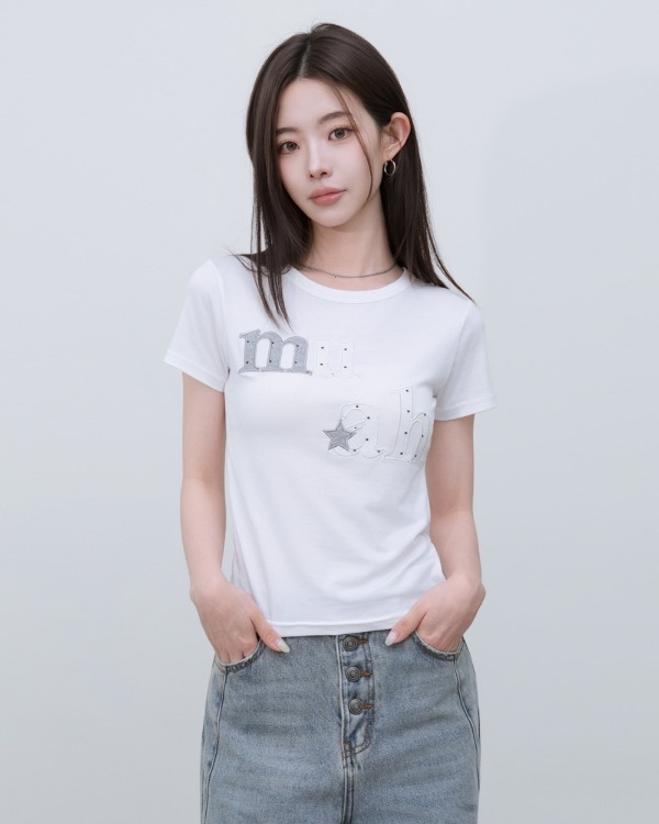 MuahMuah DOT STAR PATCH HALF SLEEVE