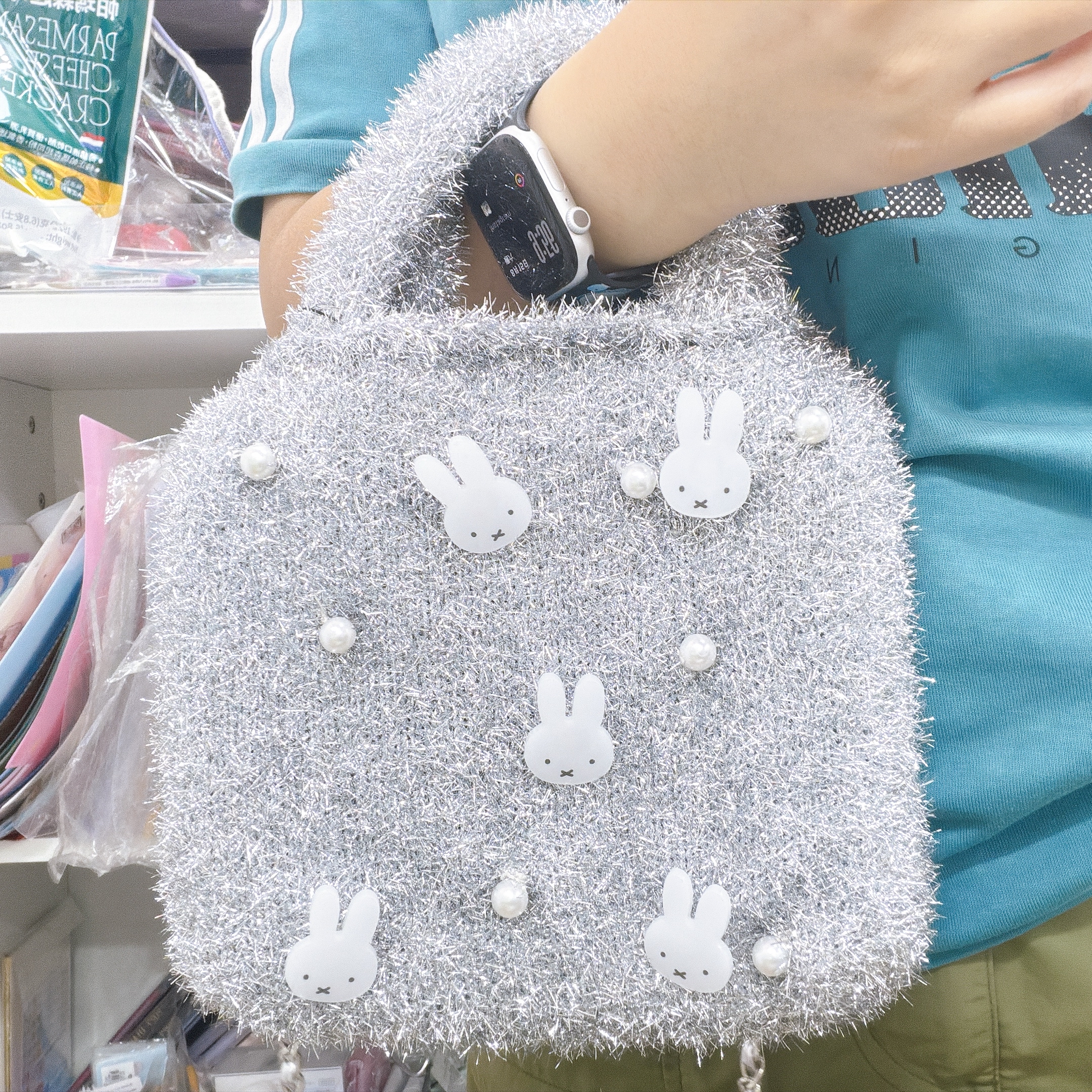 日本直送日本橫濱限定miia Miffy 聯成系列 斜孭袋手挽袋