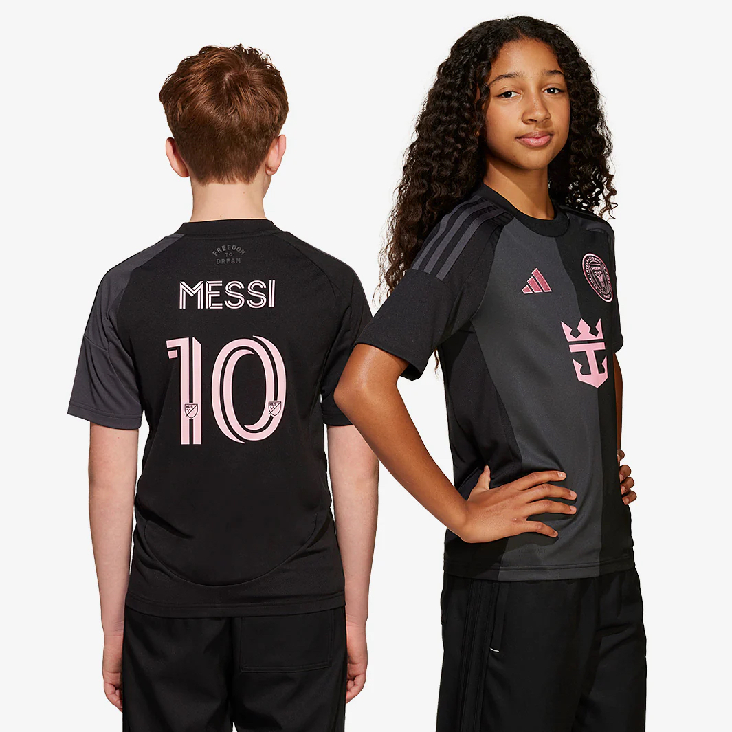 2025 國際邁阿密 作客 大童 球迷版 短袖 連10 Messi