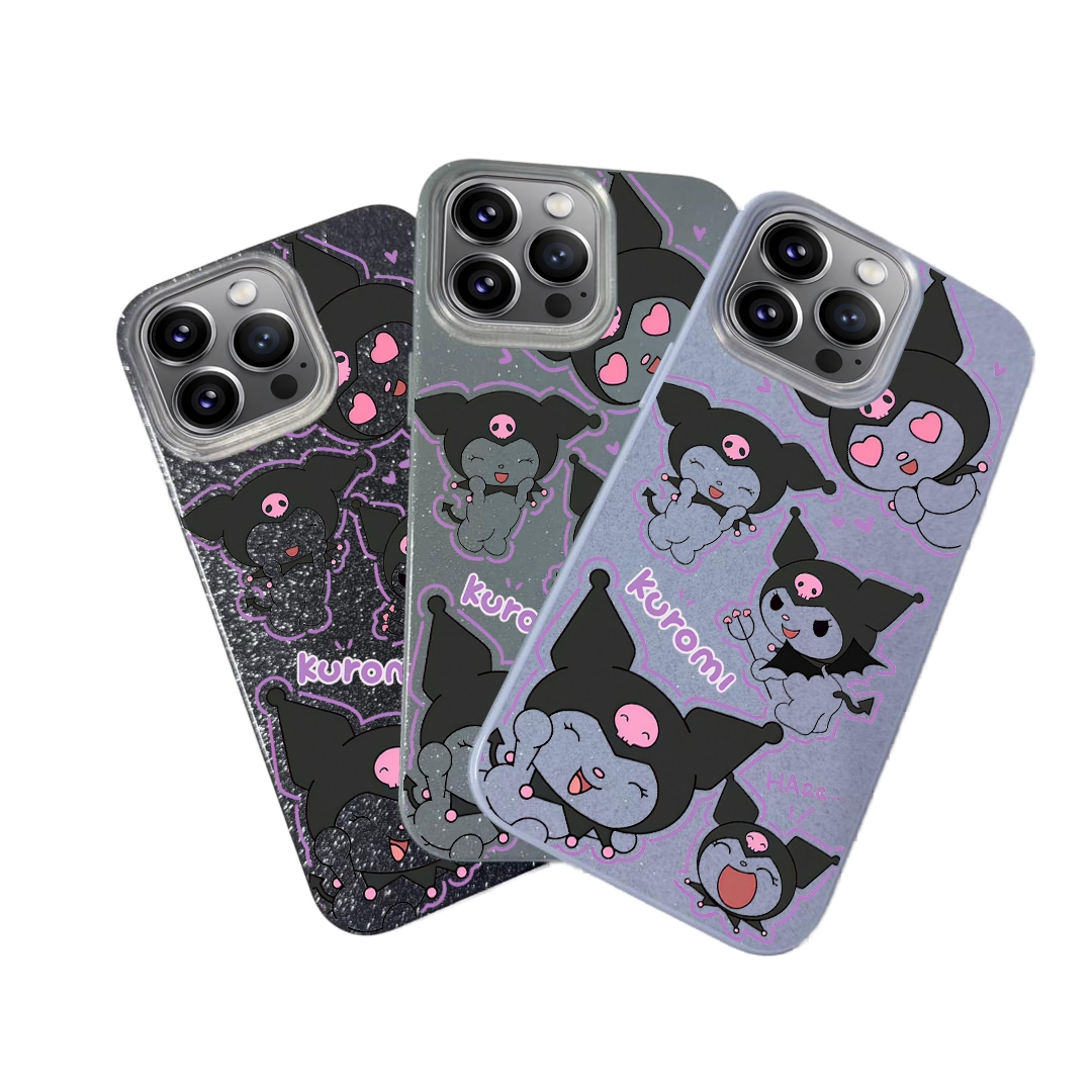 BLING CASE PHONE FOR IPHONE - DESIGN KUROMI F