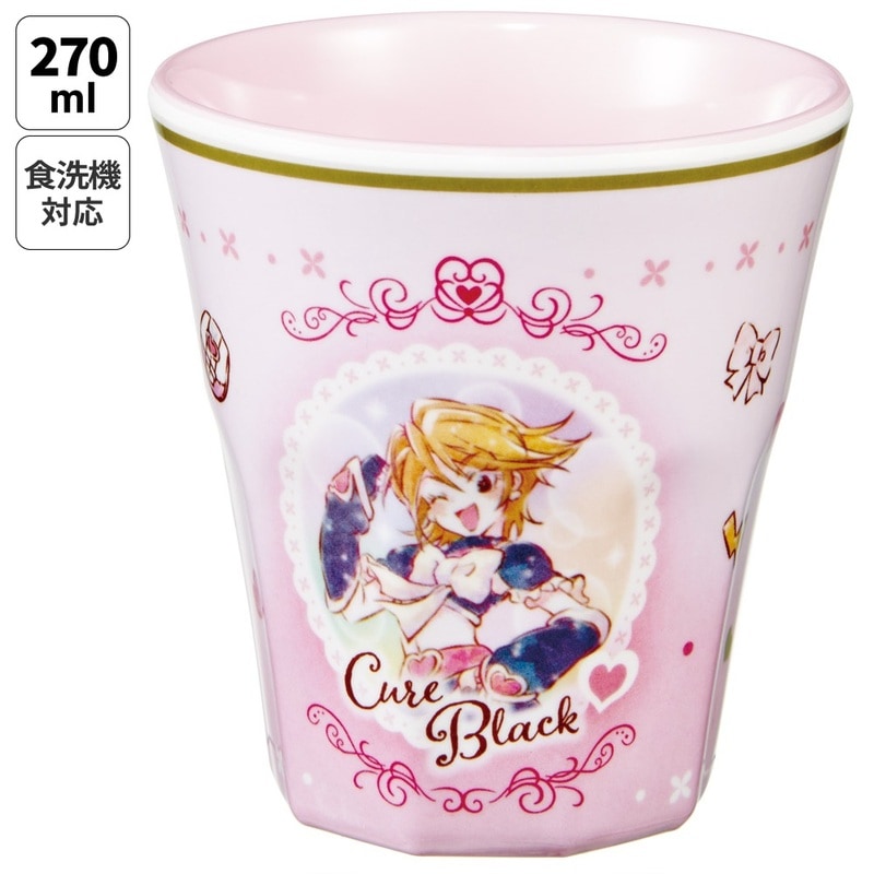 光之美少女 PreCure 樹脂製餐具 杯碟 #P-PCG1061 [Skater] (PRE-ORDER) [2026/06]
