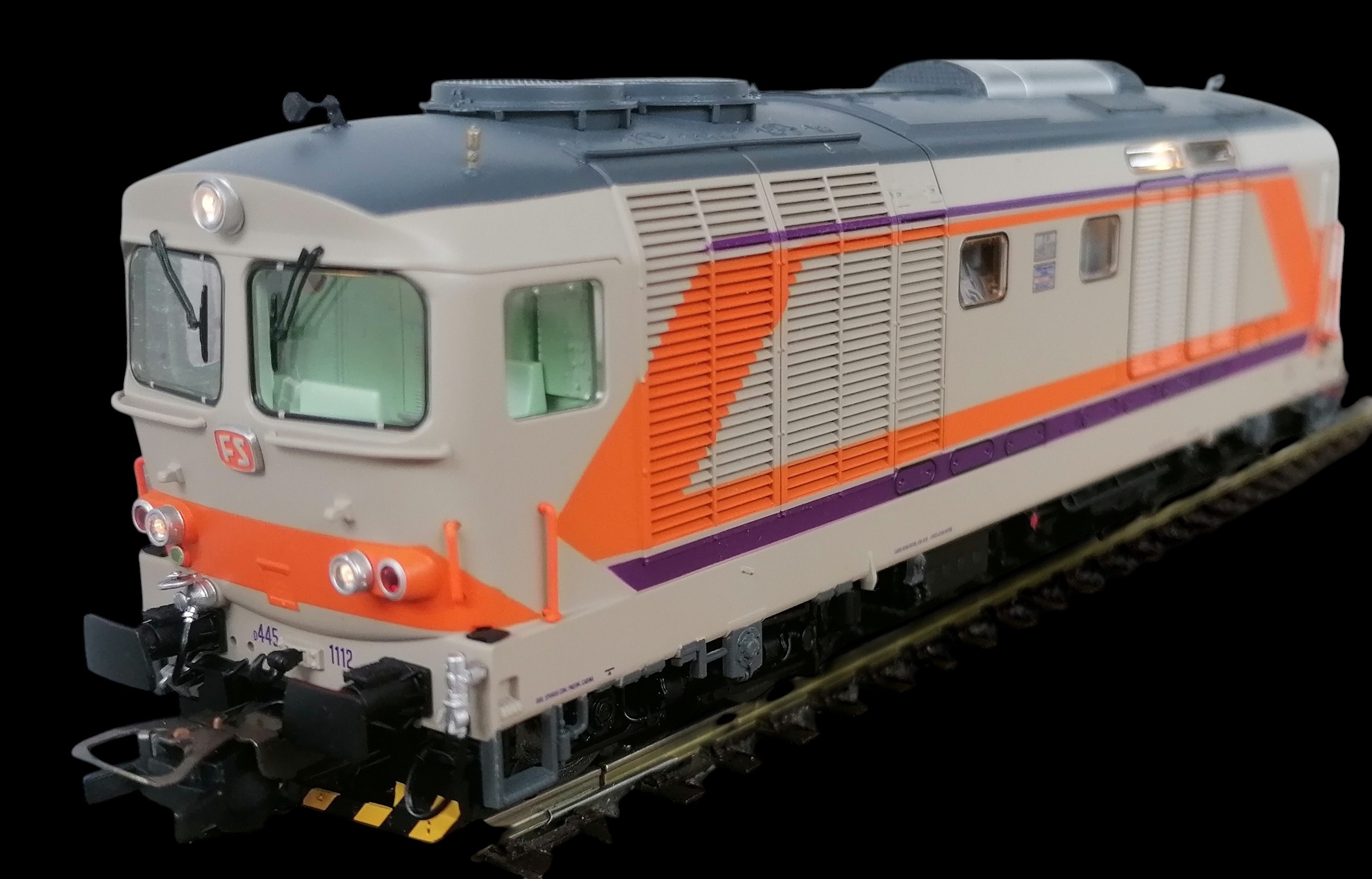 Diesel locomotive D.445 FS Era Piko HO Expert DCC Sound Smoke version