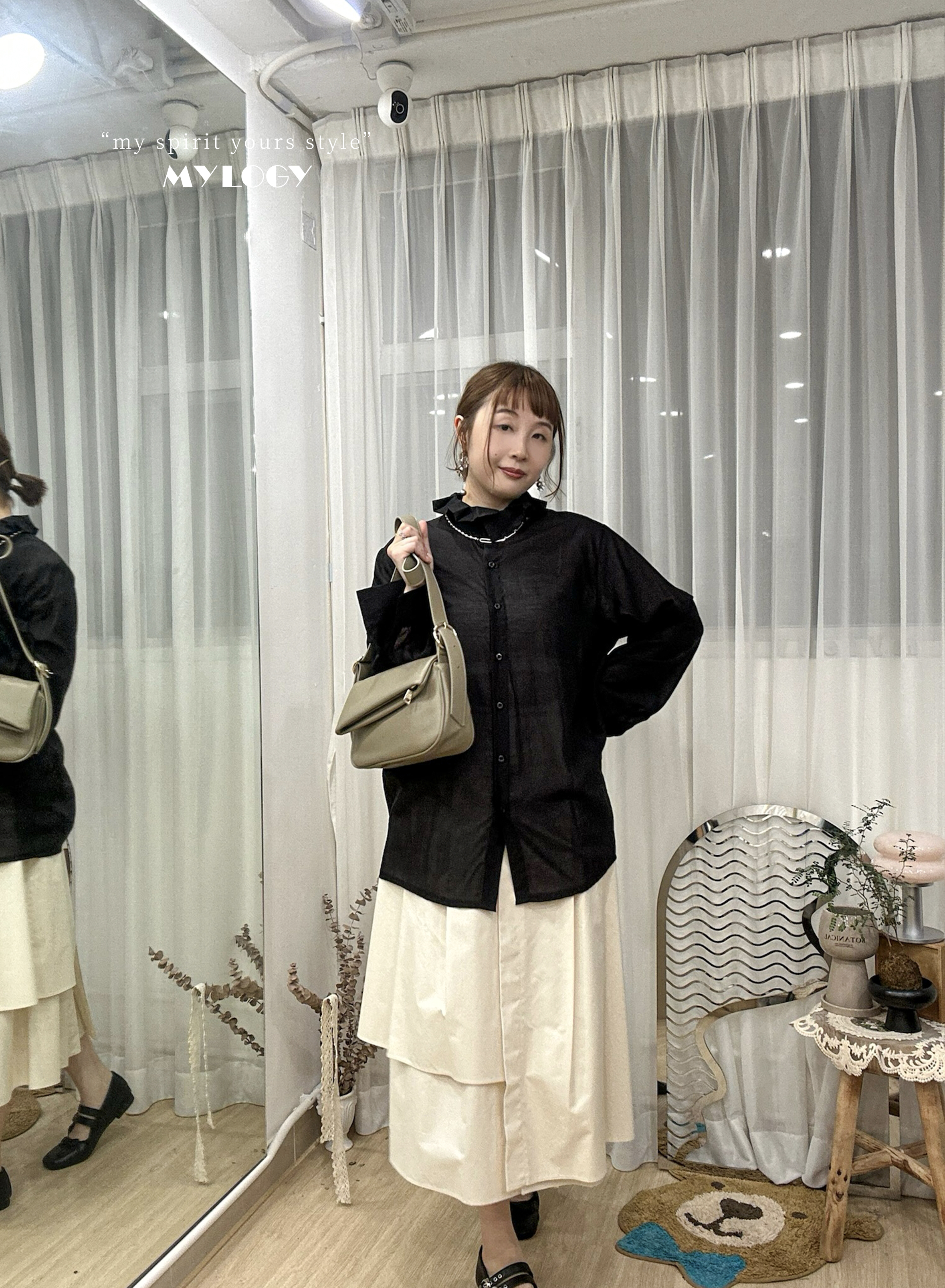 別出心裁～層次設計感A字裙 SD0002