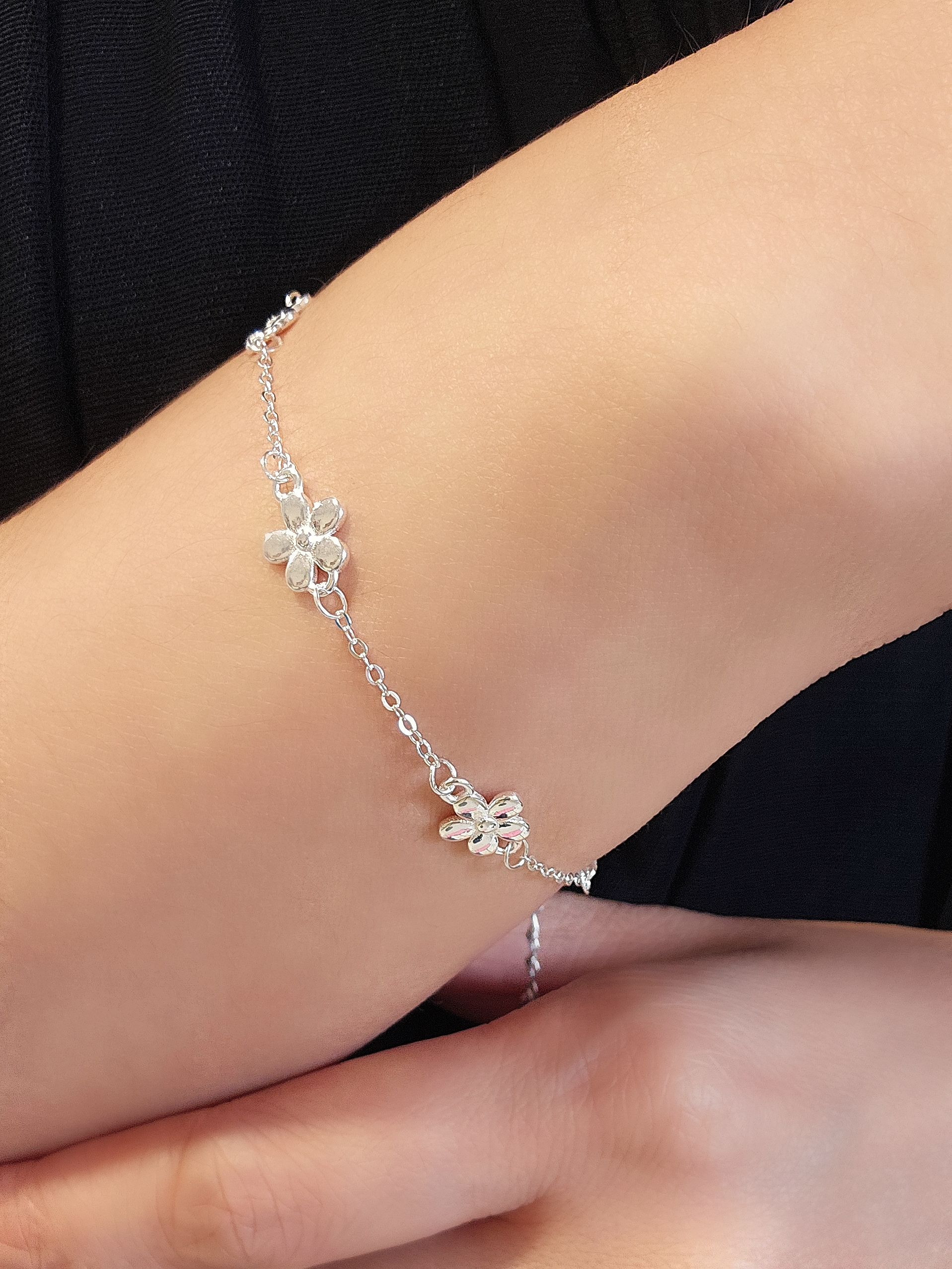 S925 - EB0130 Flower Bracelet