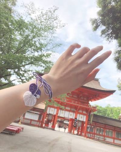 《Pre-Order》雙葉手繩御守 葵紐 ｜賀茂御祖神社 (下鴨神社)