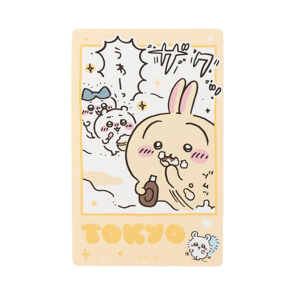 日本 chiikawa 東京紀念品 手機貼紙