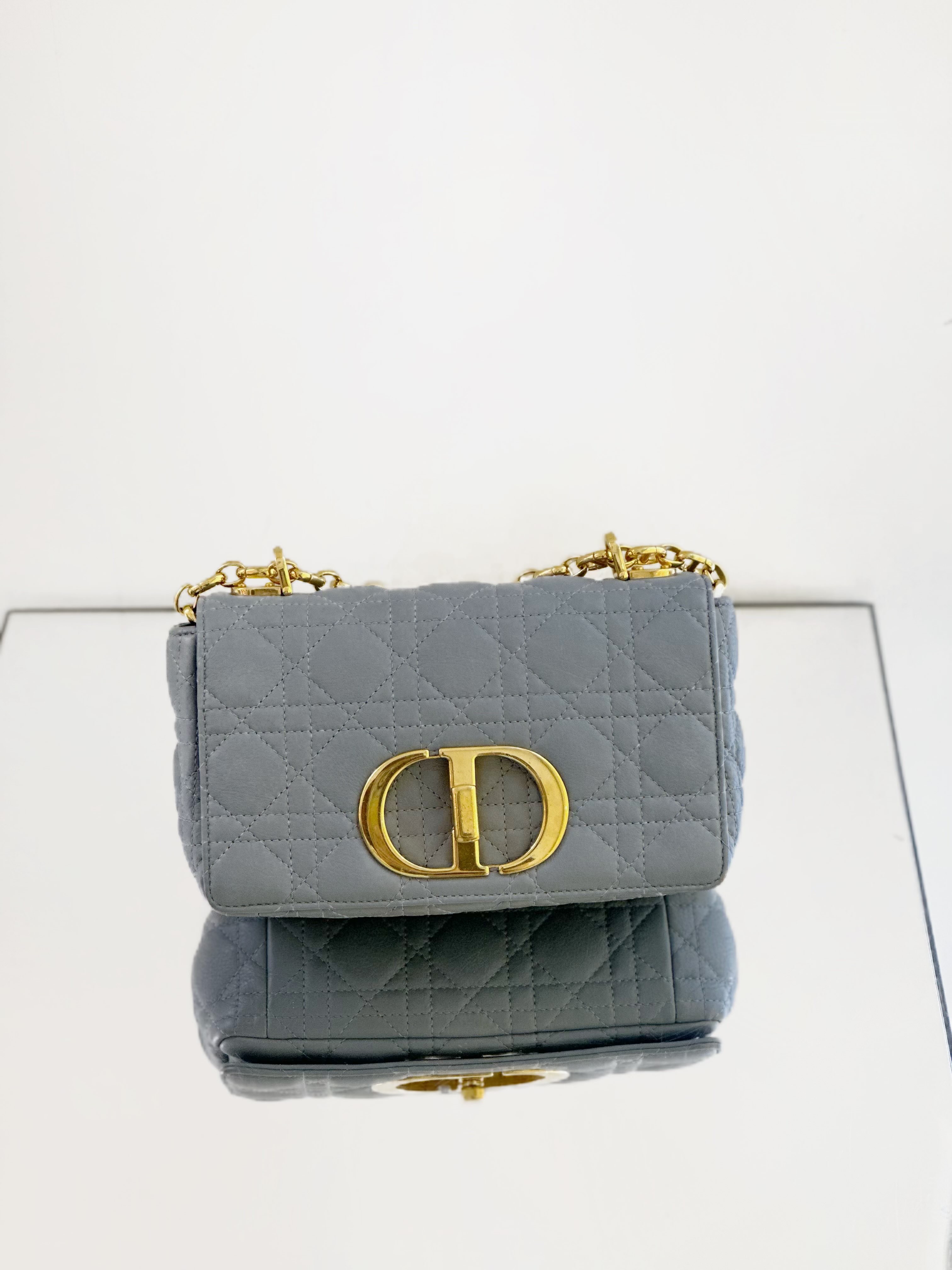【預訂貨品】DIOR Miss Caro 霧霾藍腋下包 