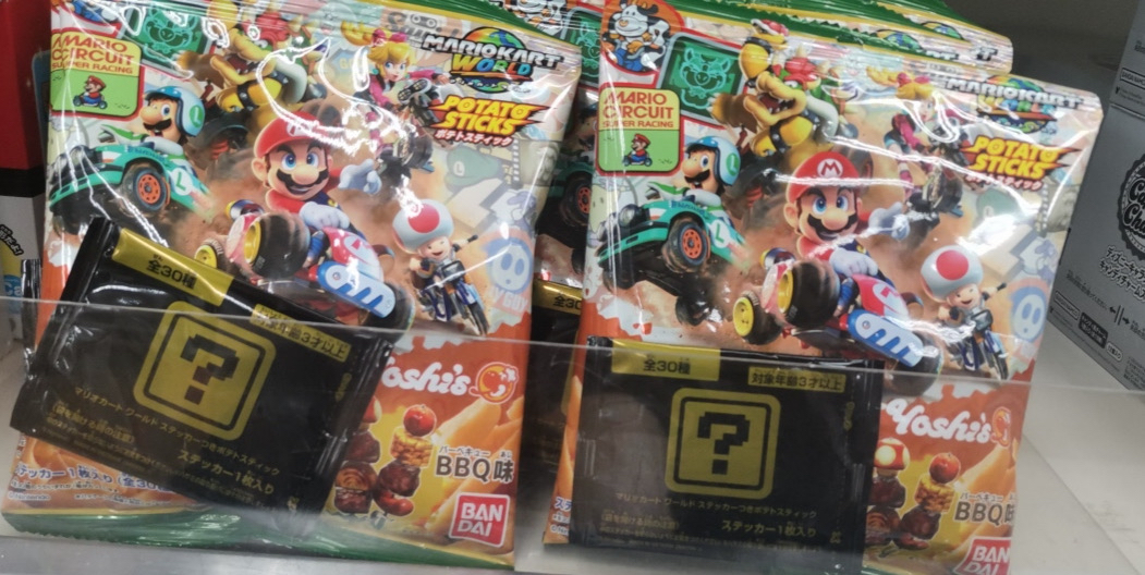 <🌟訂購🌟>Mario BBQ味薯條(內含貼紙)