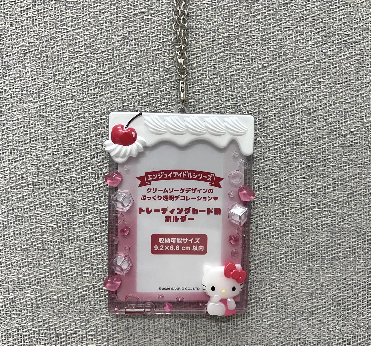 🎌日本直送🎌 Sanrio 立體造型IC卡 相片收納盒掛飾