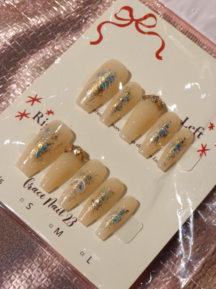 Royal Whisper Handcrafted Press-On Nails