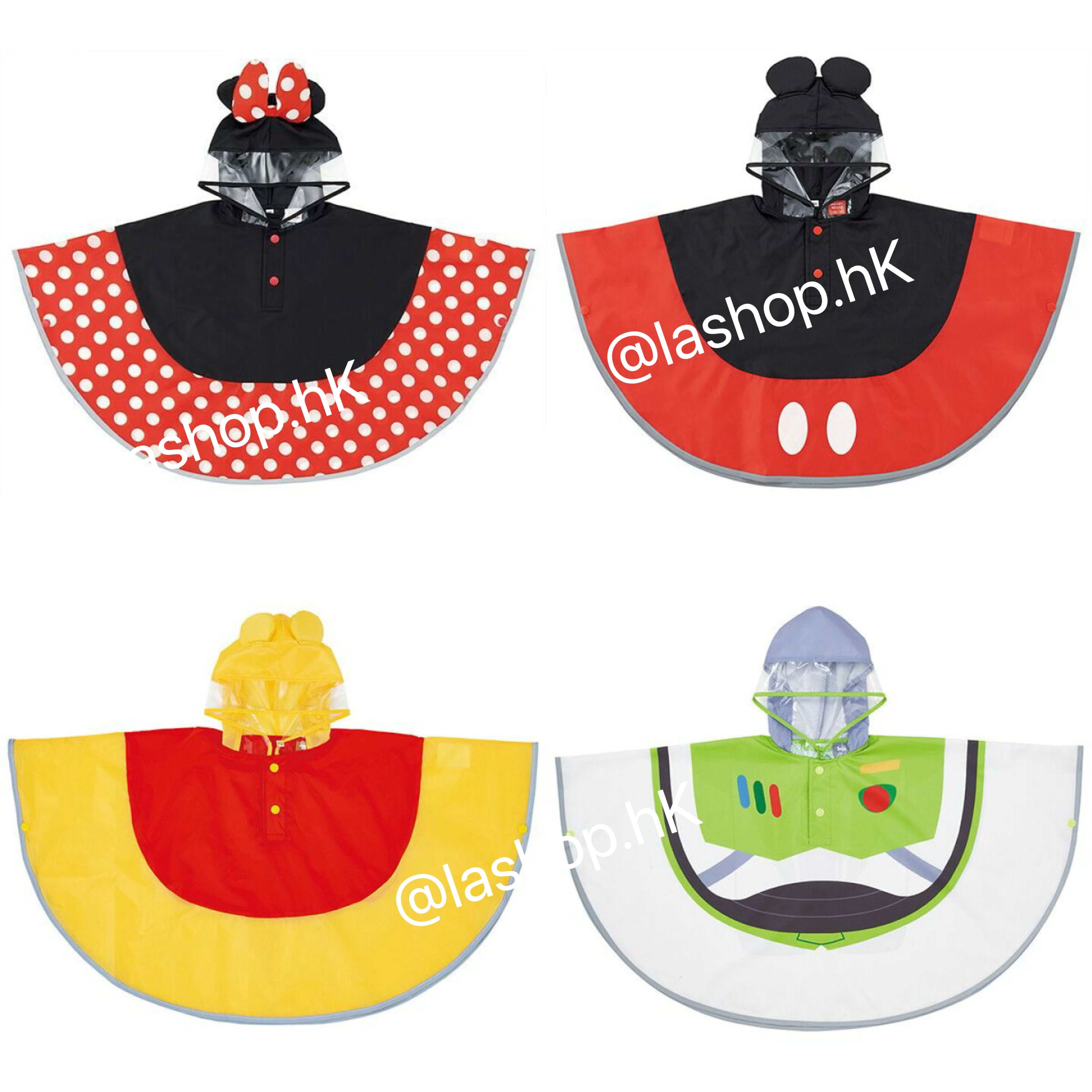 Skater - Disney兒童雨褸(被肩款) 