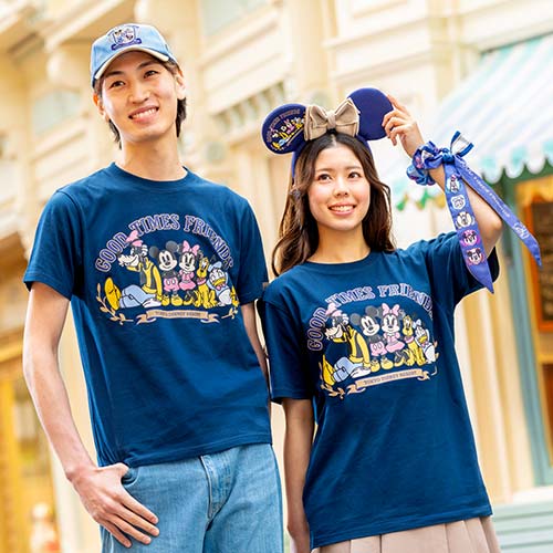 【預訂】TDR Good Times Friends - adult tee
