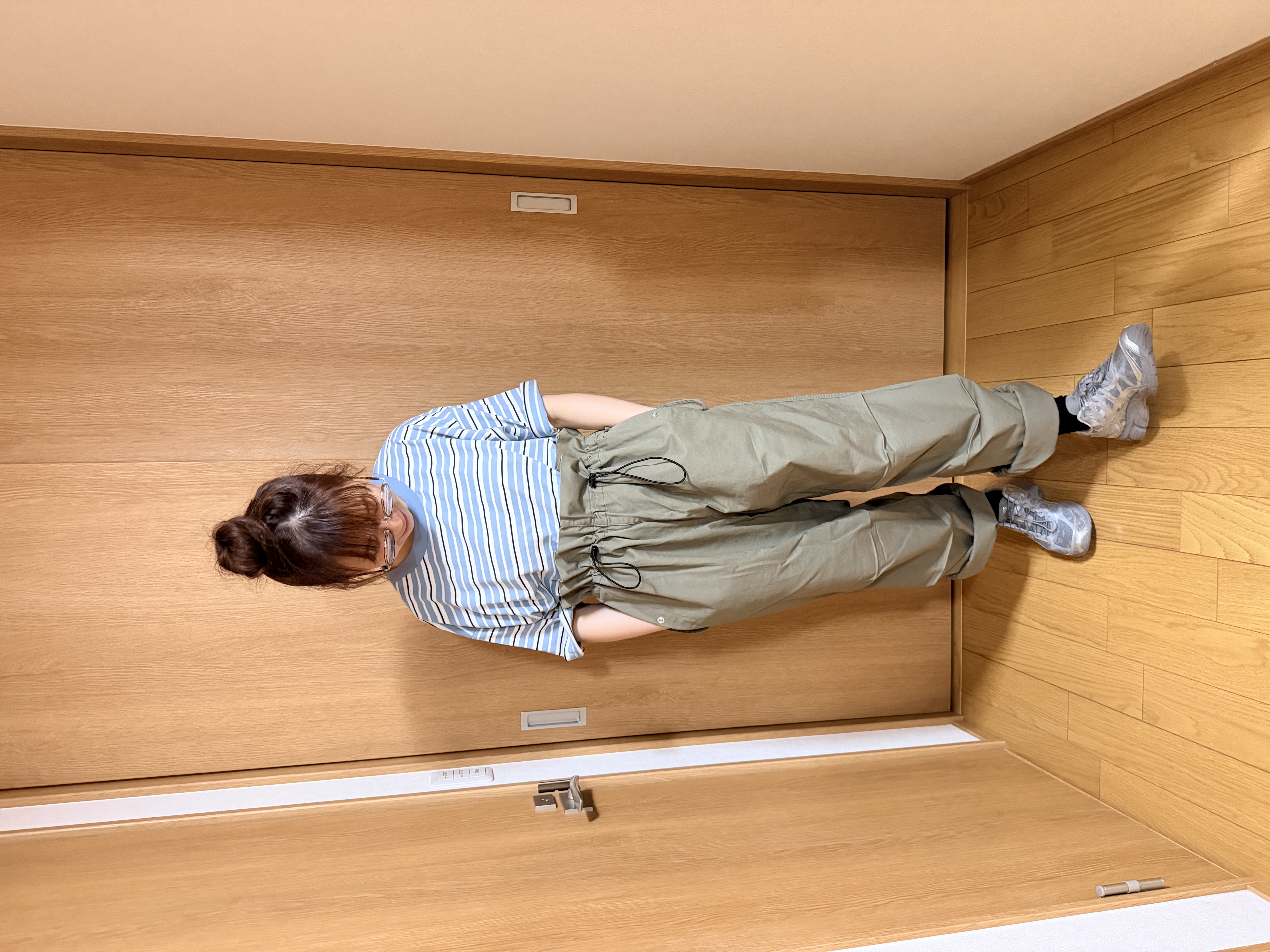 日本間條衫 （size M)