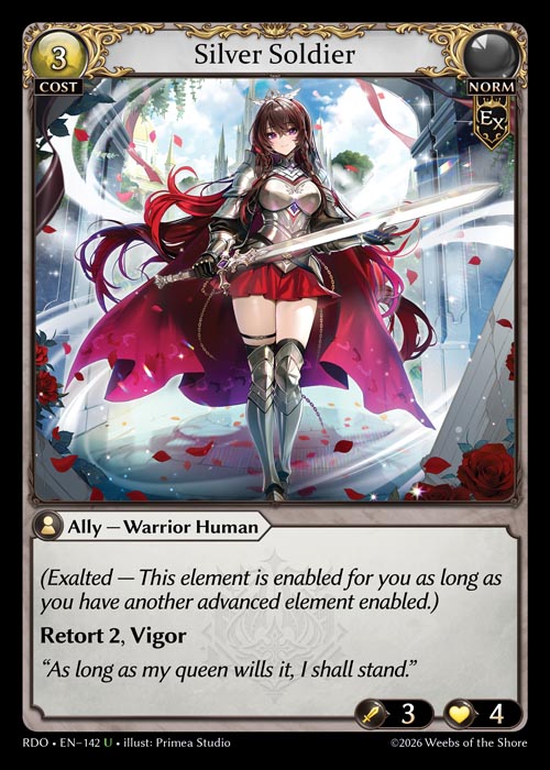 Silver Soldier / RDO-142 (U)