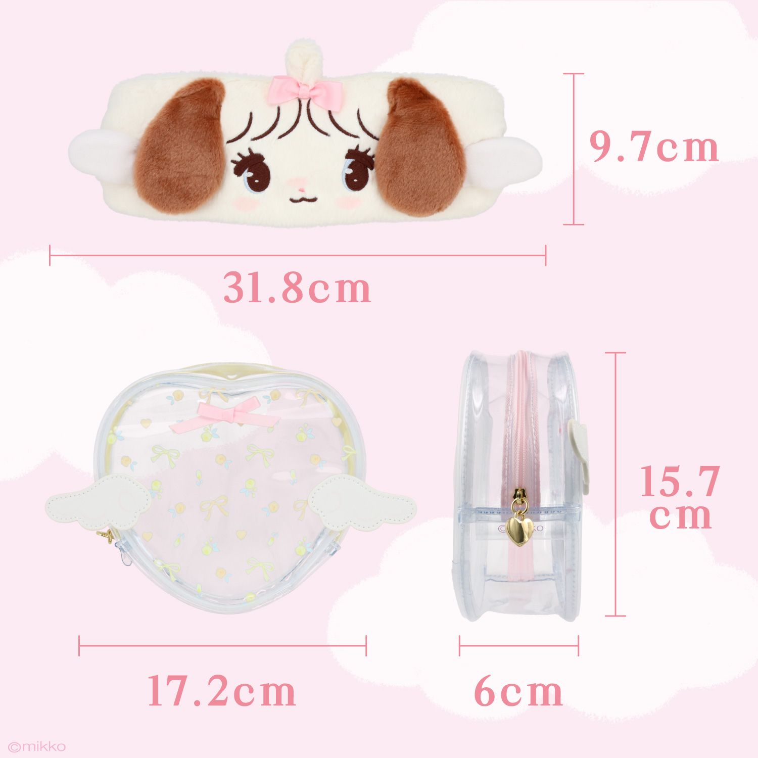 🎀【預訂】Lil ala mode❤︎mikko 天使系列髮巾連袋 - Souffle