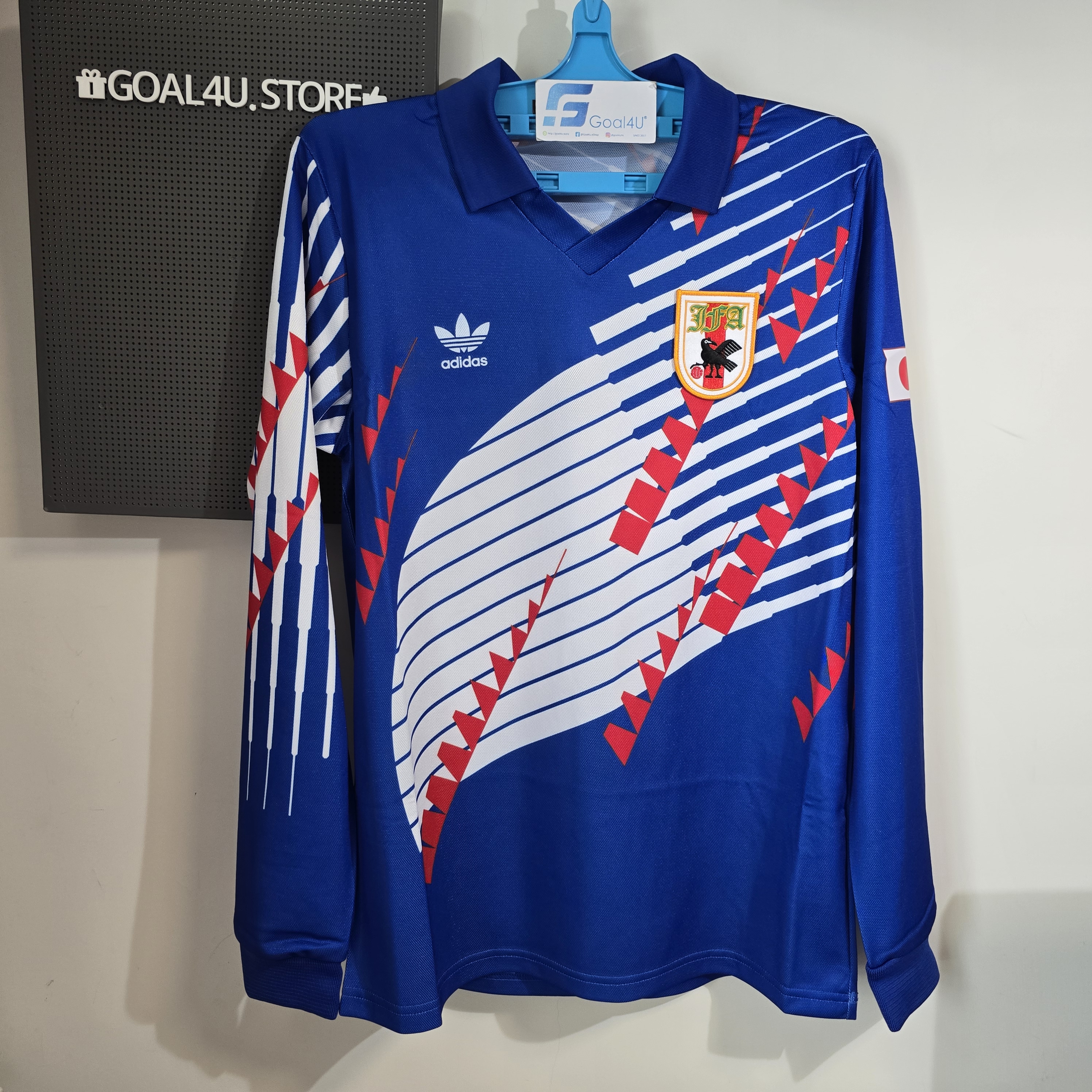 Adidas Japan 日本國家隊 1993 主場球衣 Reissue (可加印字) KT0827