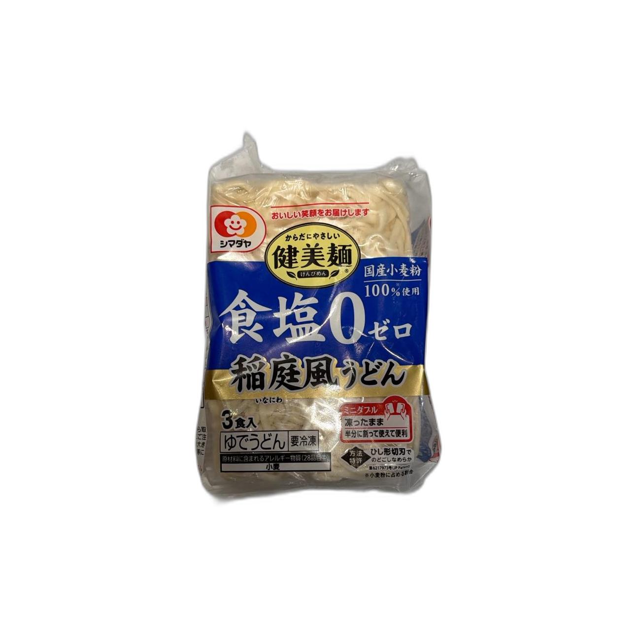日本稻庭風0鹽烏冬(三個獨立包裝） 600g
