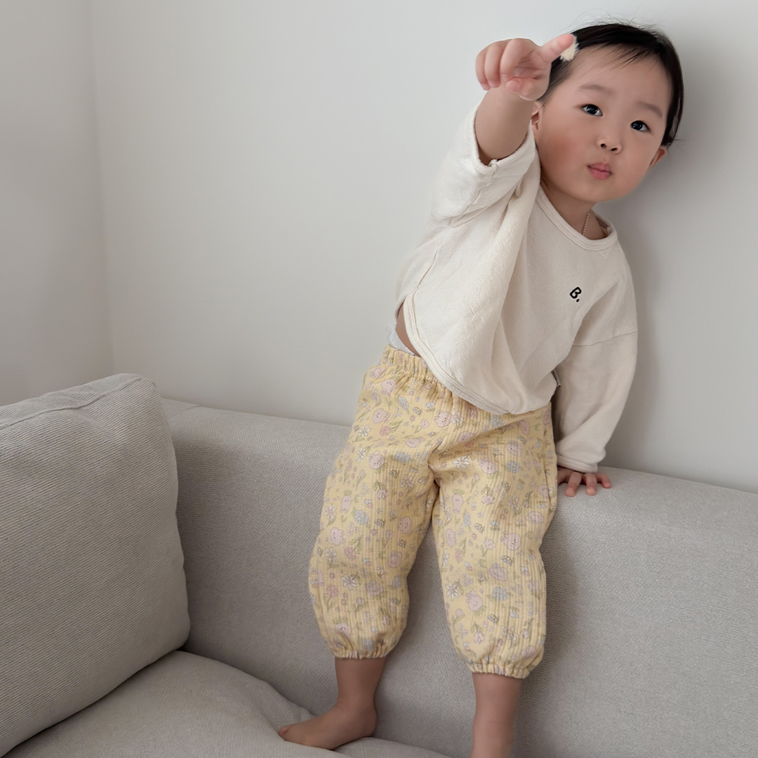 DOTTODOT Air Layer棉系列-花叢兔兔防蚊褲