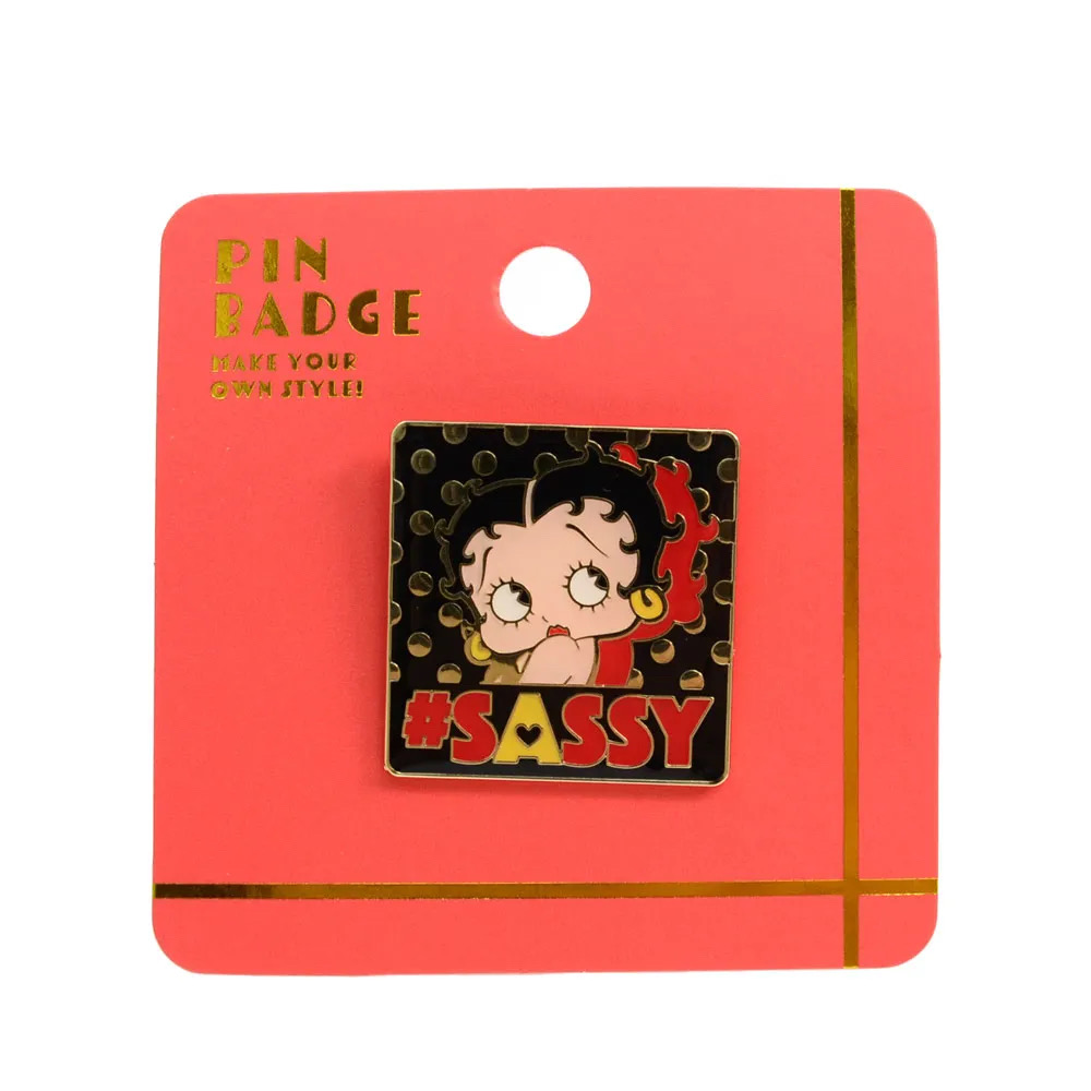 PIN BADGE - Betty Boop #SASSY