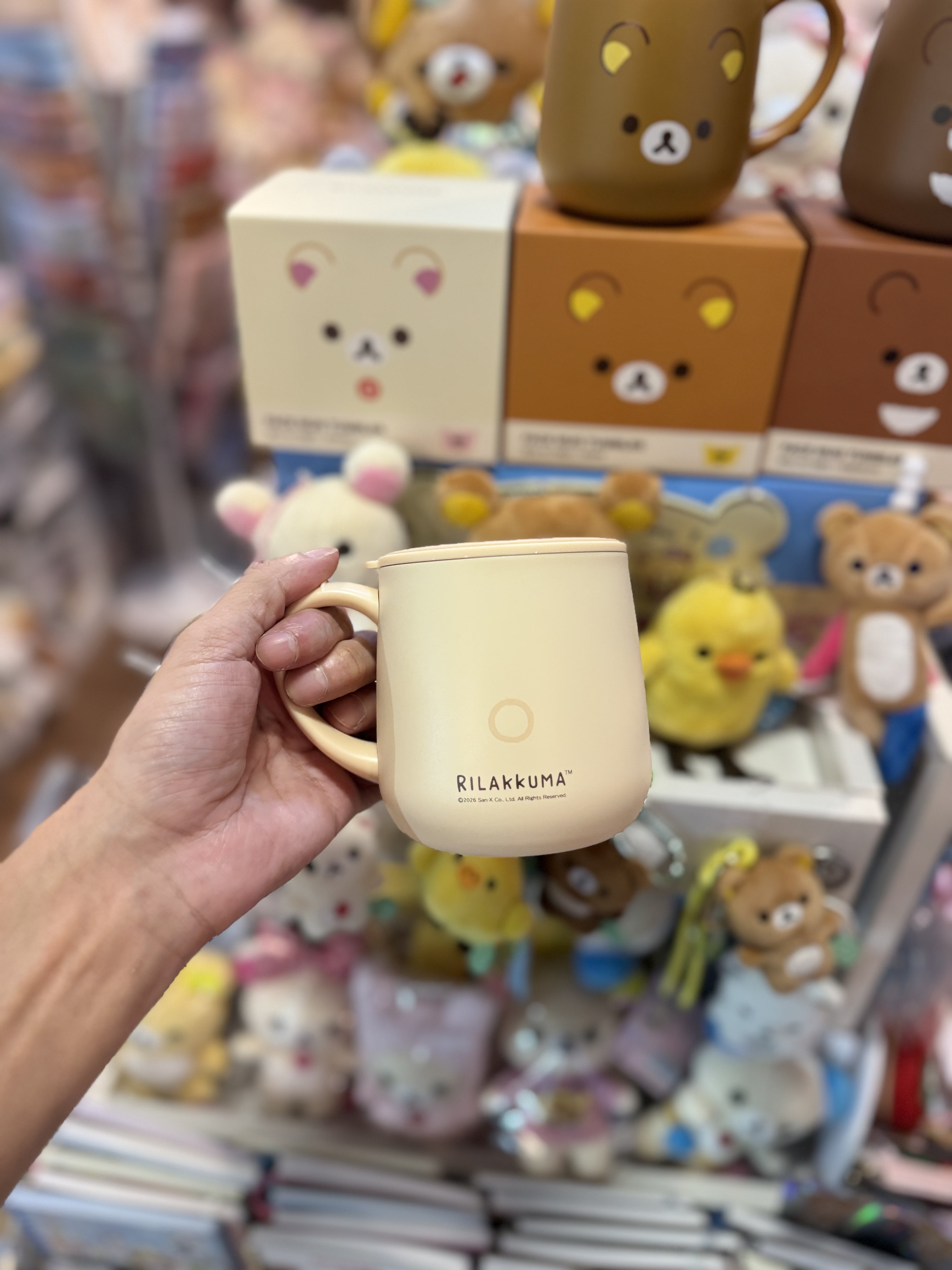 《預約貨品》全新韓國限定 Rilakkuma連蓋保溫杯 360ml