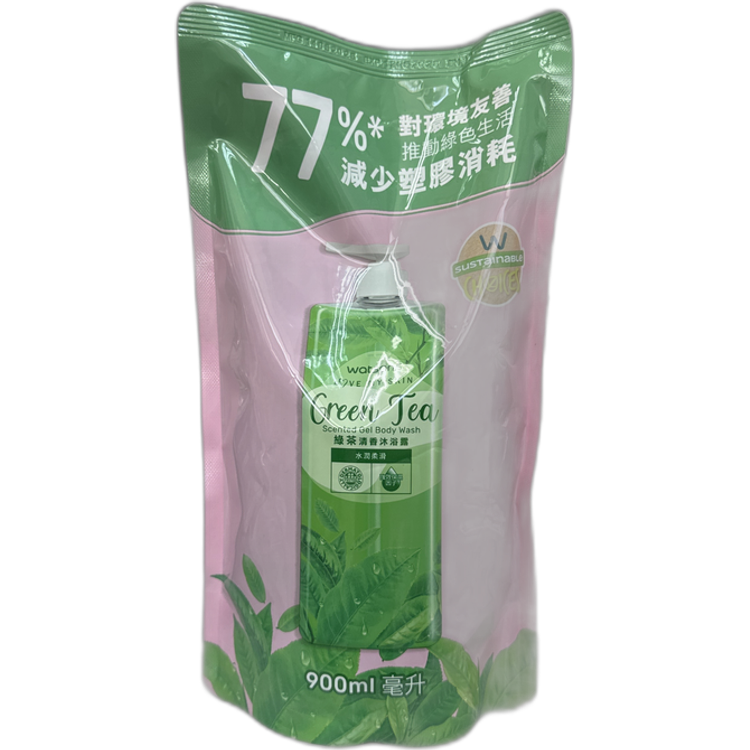綠茶清香沐浴露補充裝900ml