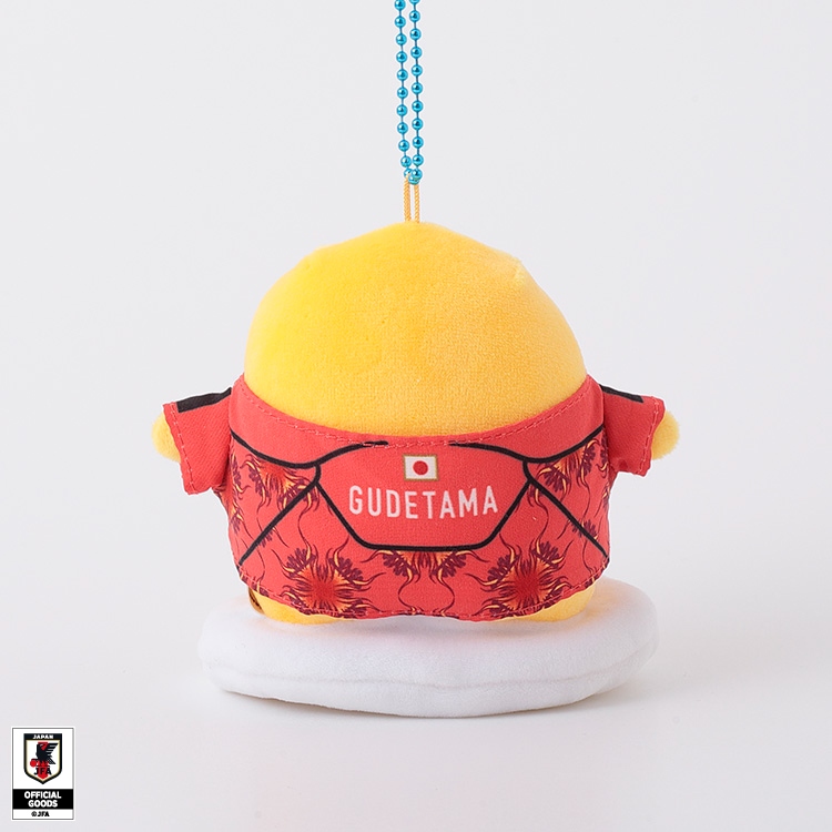 🌸 【預訂】Gudetama 公仔掛飾 - Sanrio x Japan National Football Team Ver. 2026