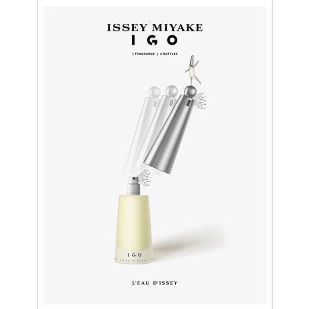 Issey Miyake L’Eau D’Issey I GO Eau de Toilette三宅一生IGO一生之水女士淡香 🌸 瓶蓋20ml , 🌸 瓶身60ml 🌸Total: 80ml 