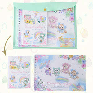 [現貨] [東京迪士尼] Beautiful Rainy Day|記事簿填色冊套裝 {TF220506H}