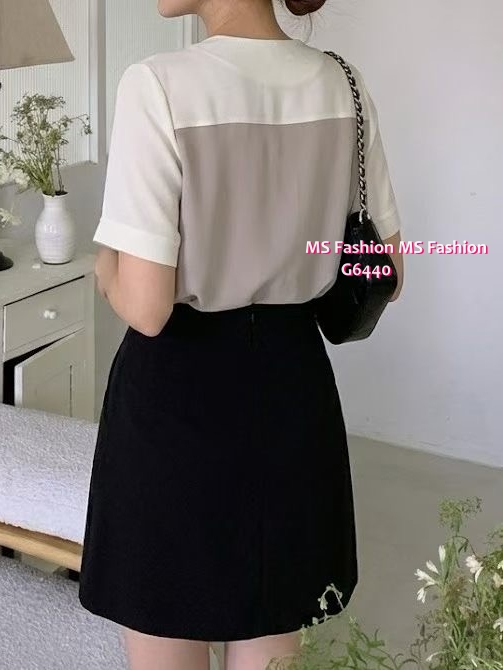 G6440 靚料雙色拼布top
