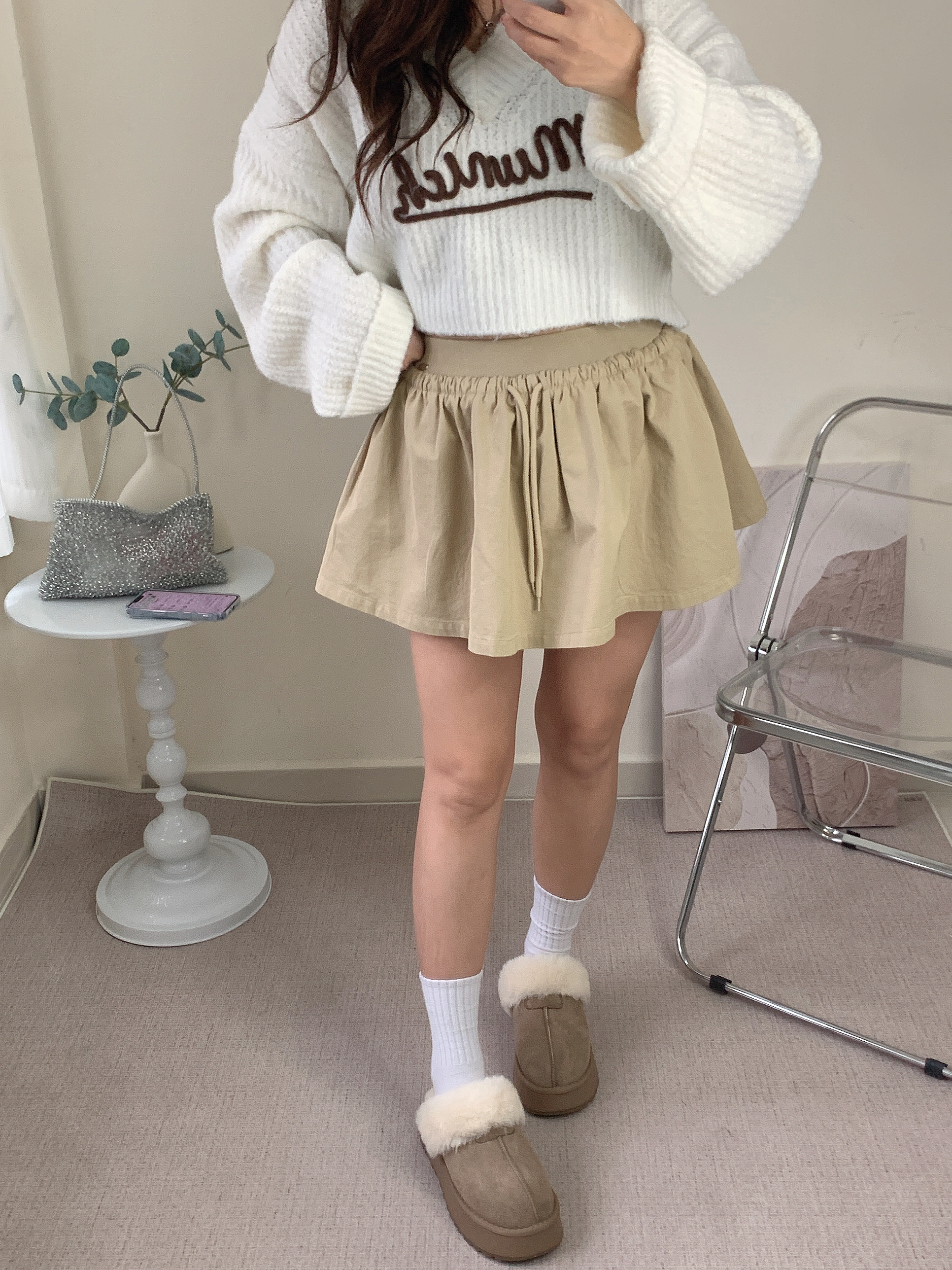 小鐵牌短裙（兩色）