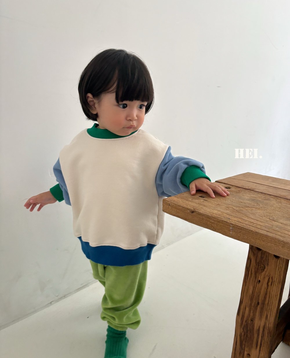 Hei | Color-block Sweatshirt