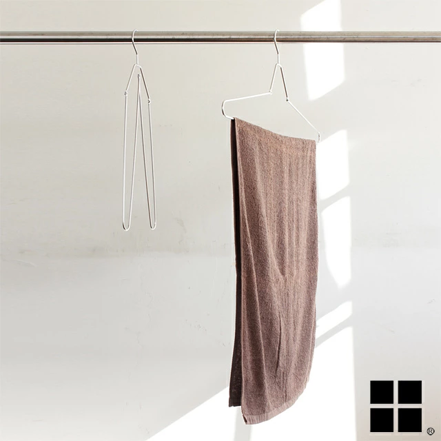 🔥🔥【日本製《大木製作所》摺疊不鏽鋼浴巾衣架】