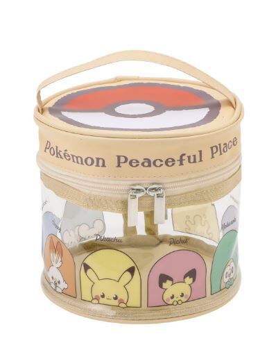 【日本直送】3 COINS Pokemon圓柱形小袋 - 1件 - 現貨