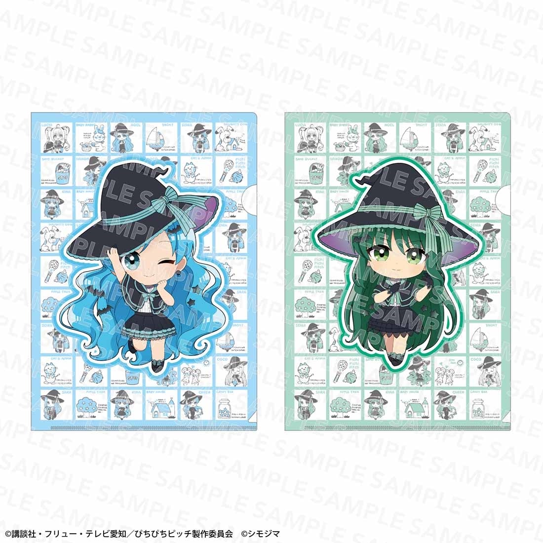  唱k小魚仙 文件夾 File套裝 魔術師造型 Shimojima聯乘ver. #P-MMG0760 [kadokawa] (PRE-ORDER) [2026/10]
