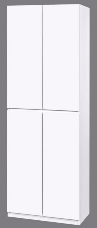 HH-2800-239/亮光白色高身鞋柜700x380x1980mm