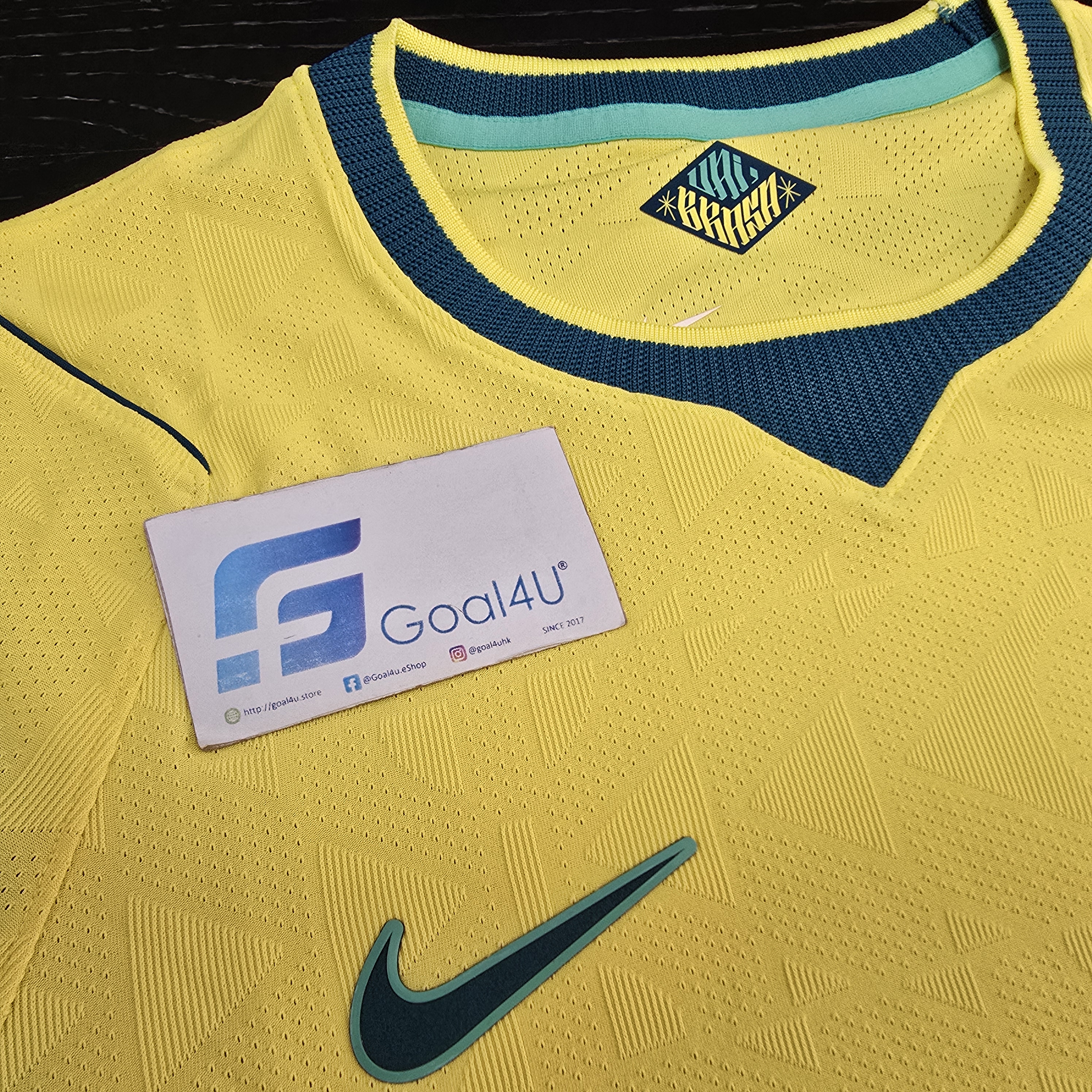 🇧🇷💙🔥 Nike x Jordan Brazil 巴西 2026-27 主場球員版球衣 (可加印字章) IB5143