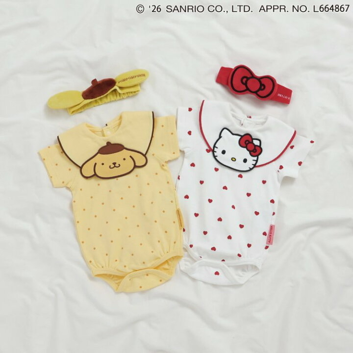 🇯🇵預訂 日本直送🇯🇵Apres les cours x Sanrio系列兩色人物造型天鵝絨髮帶