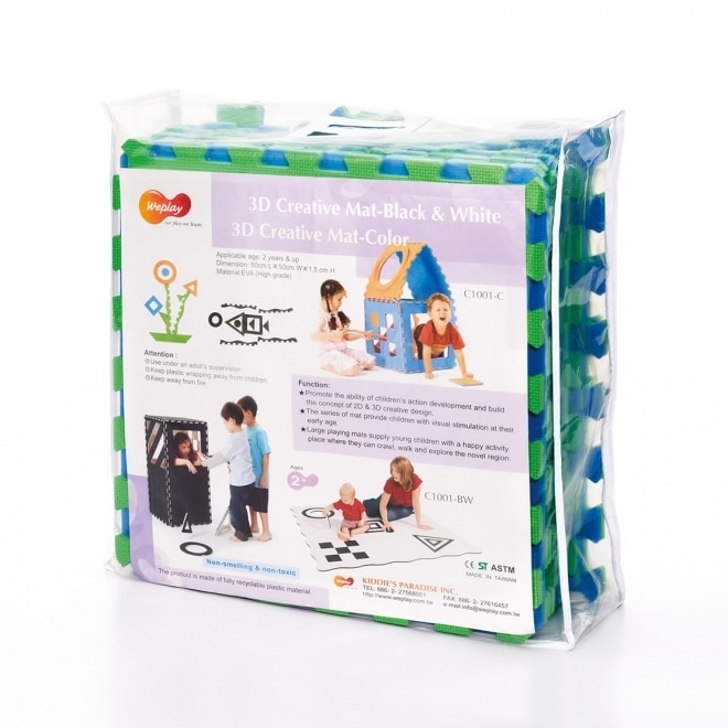 (F0559) WEPLAY 創意遊戲墊-黑白