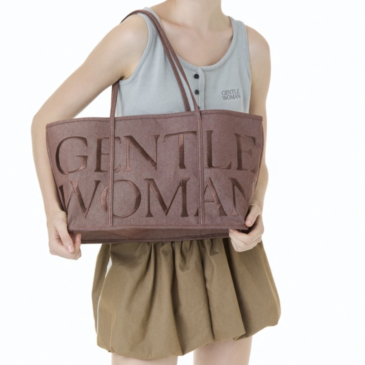 預購 | 🇹🇭GENTLEWOMAN ⭐MAXI TOTE(BROWN) BG1094-3
