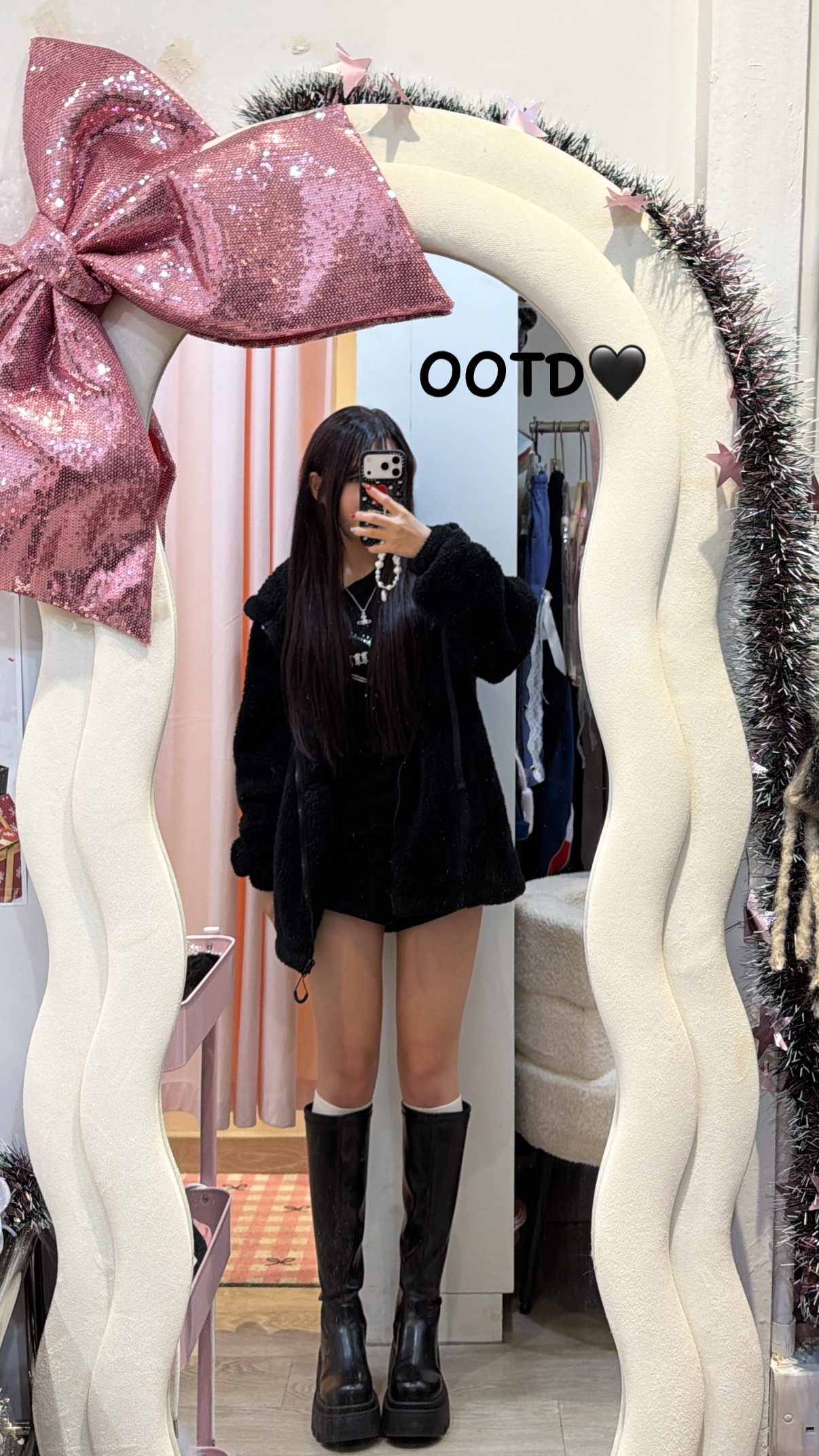 冬天限定！東大門增高6cm長BOOT（軟熟真皮）